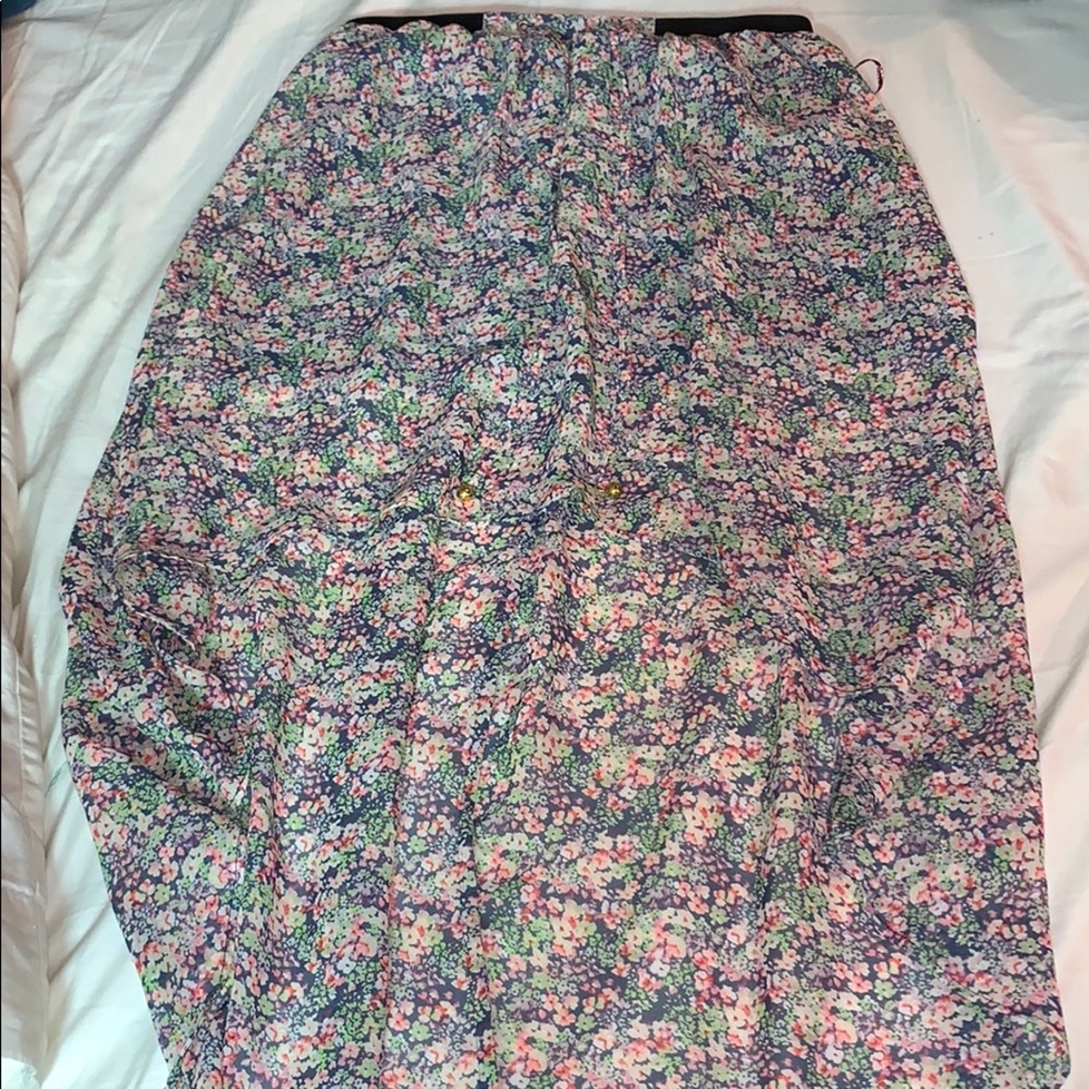 Hi low Vera Wang skirt